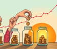 The benefits of investing automatically every month