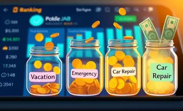 Using savings vaults to plan for specific expenses
