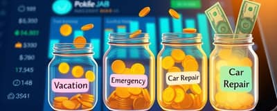 Using savings vaults to plan for specific expenses