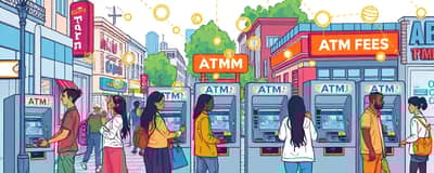 Compare ATM networks to avoid unnecessary fees