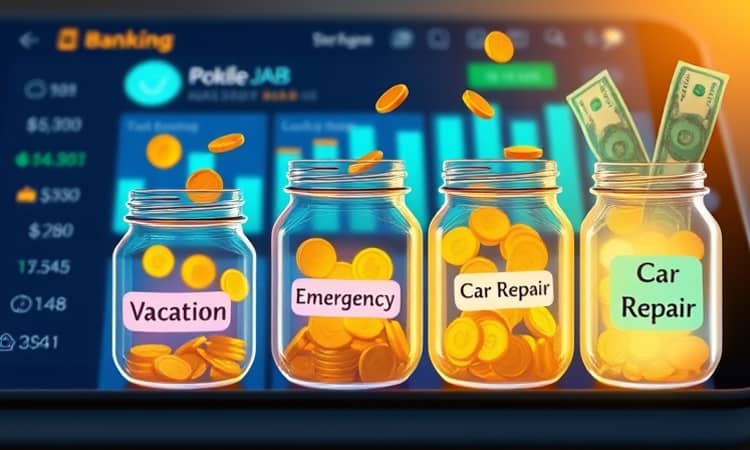 Using savings vaults to plan for specific expenses