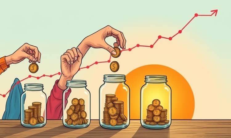 The benefits of investing automatically every month